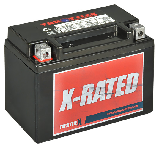 ADX9-BS AGM Replacement Power Sport Battery ThrottleX Batteries 